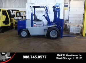 2000 Komatsu FD45T-5 Forklift on Sale in Arizona